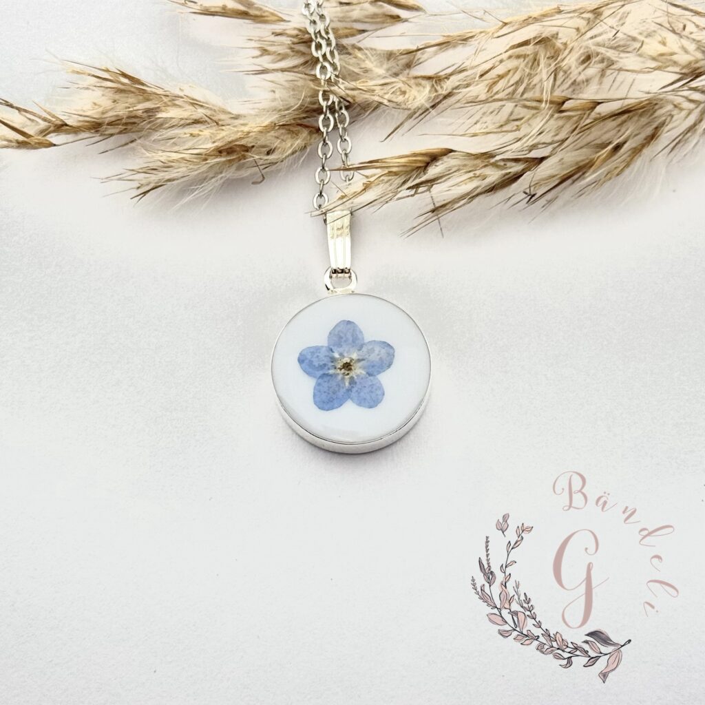 Halskette Blume